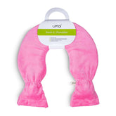 UMOI Nacken Wärmflasche 1.8 Liter mit kuschligem Supersoft Korean Fleece Bezug